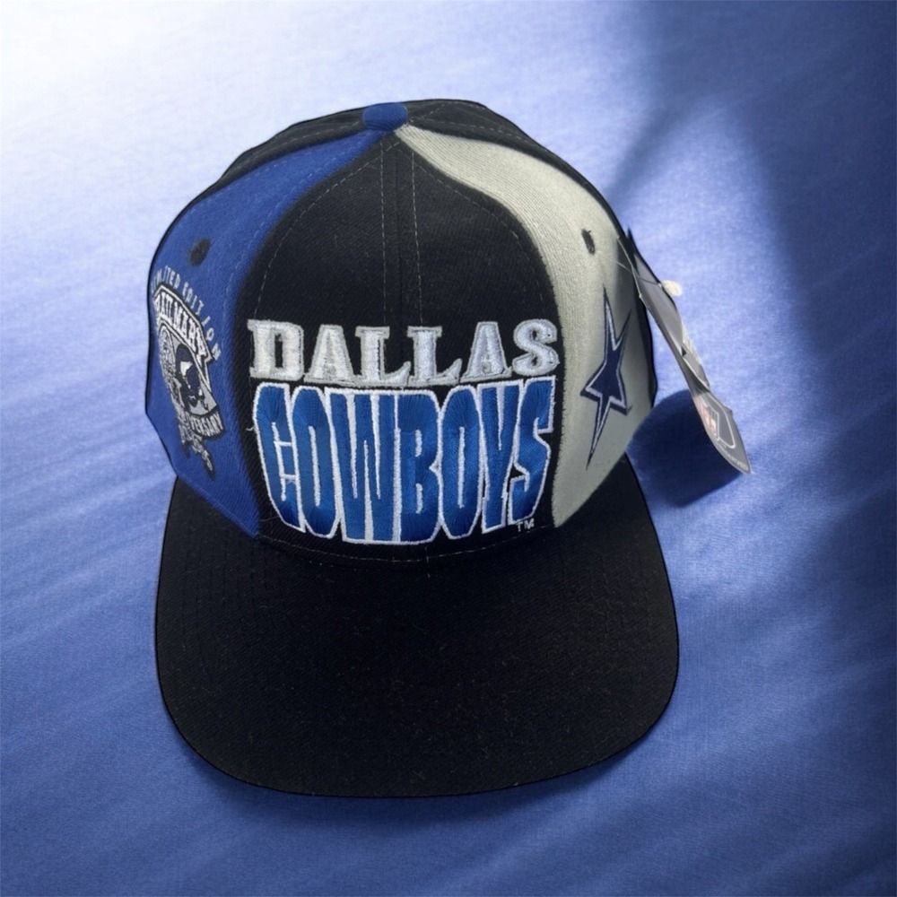 NWT Drew Pearson Dallas Cowboys Hail Mary 20th Anniv Hat 1995 Rare Snapback